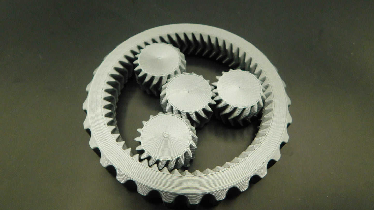 3D Printed Spinning Gear Fidget
