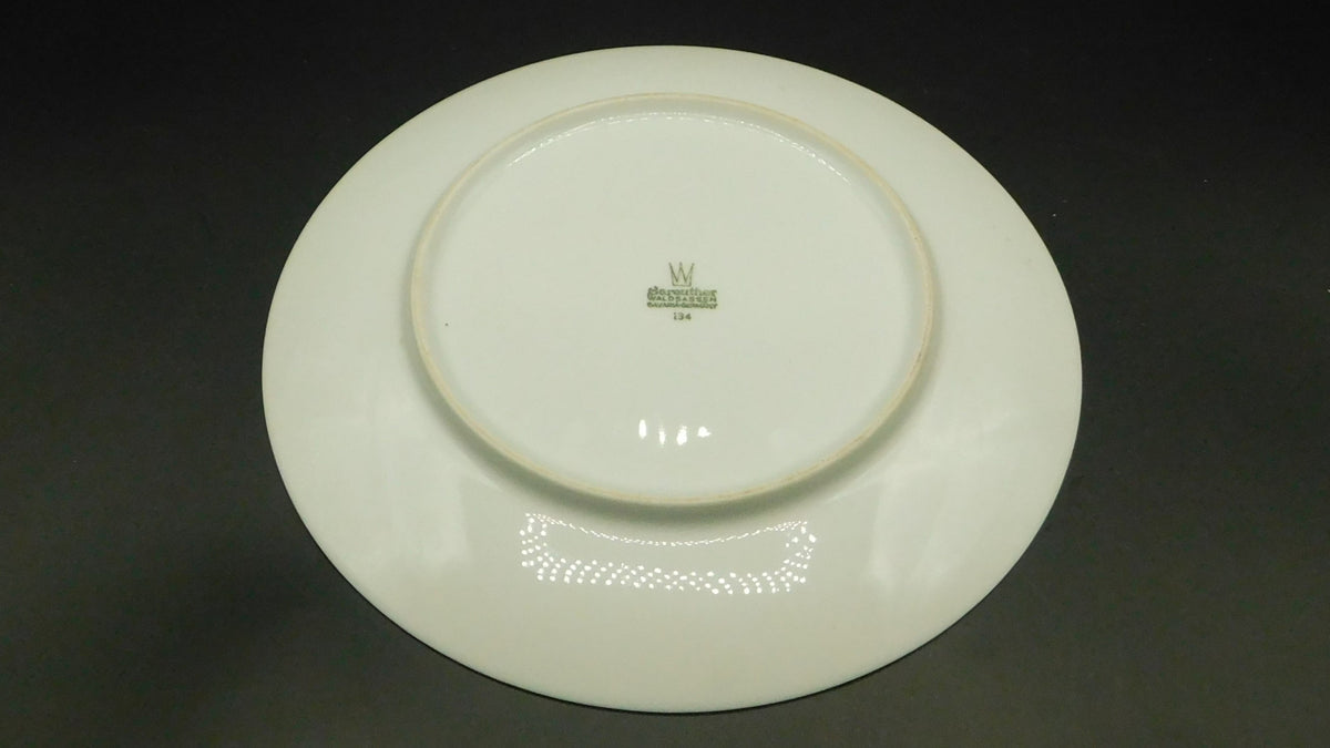 Vintage German Apple and Acorn Plate